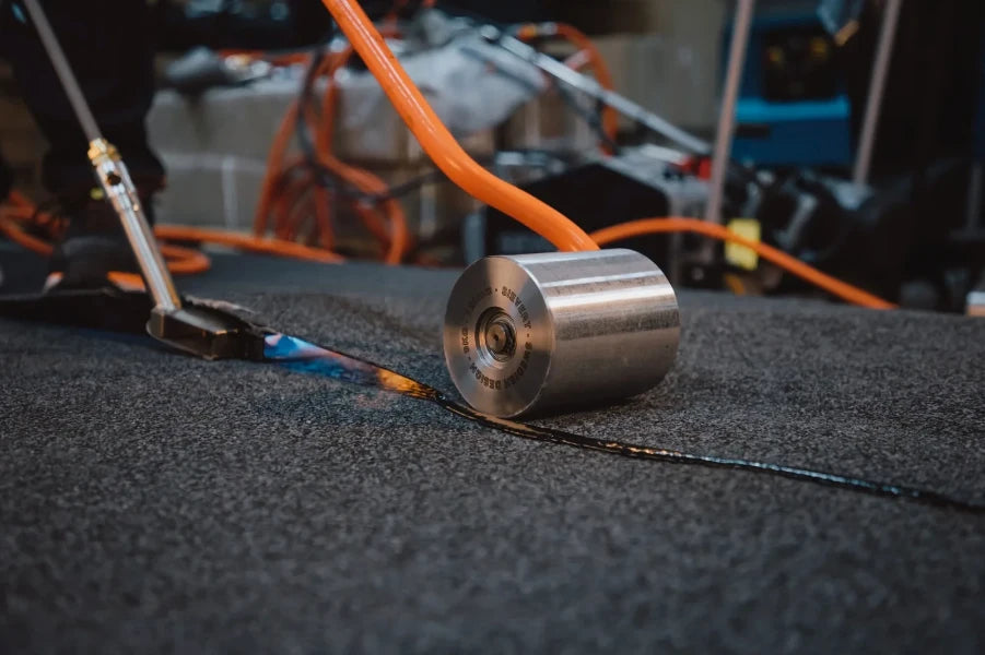 Sievert Aandrukwals 80 mm staal - 6 kg