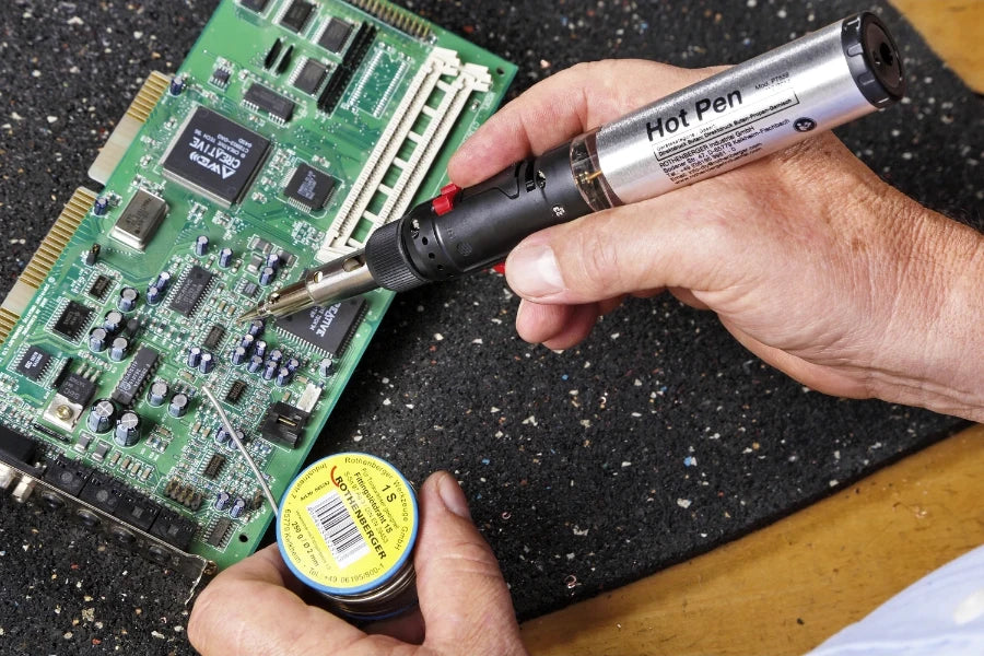 Rothenberger Soldeerpen met piëzo-ontsteking 800°C (10-delig)