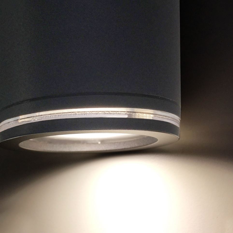Steinel Sensor Buitenspot DUO antraciet - met bewegingsmelder