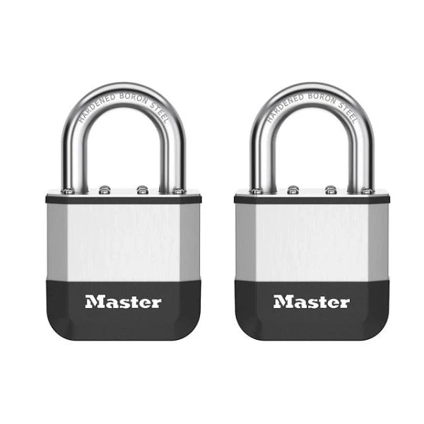 Masterlock Elite hangslot - 52mm - korte beugel - 2st