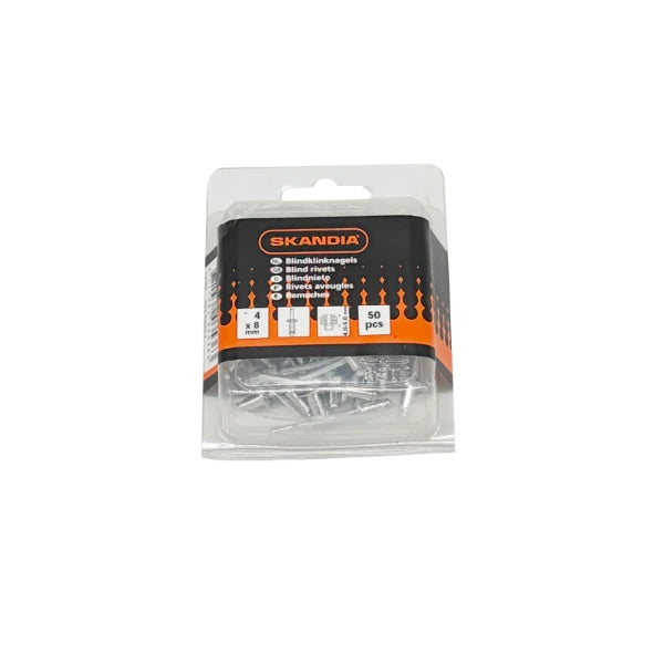 Skandia Blindklinknagel 4x8 mm (50 stuks)