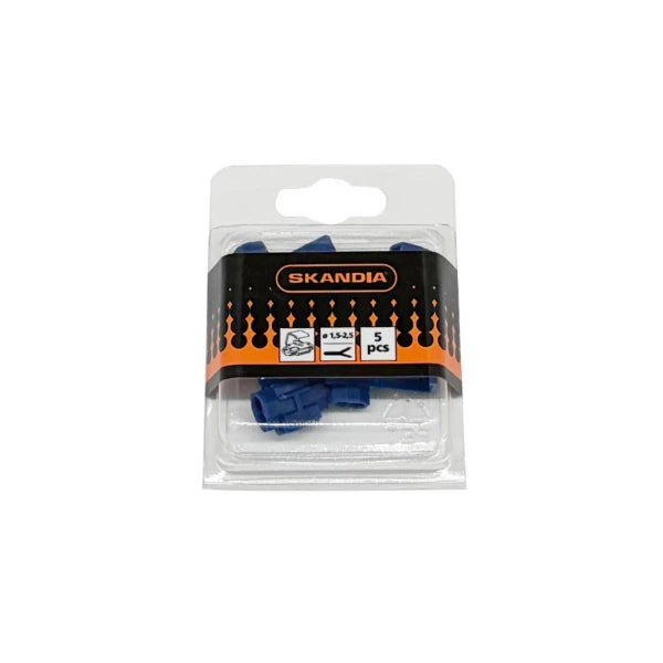 Skandia Connector blauw 1,5-2,5mm² (5 stuks)
