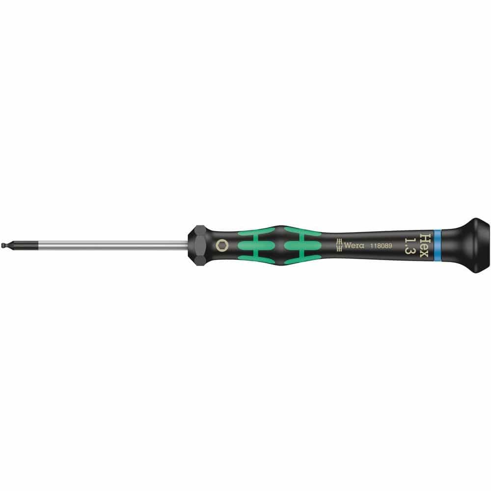 2052 KRAFTFORM MICRO ZESKANT-KOGELKOP SCHROEVENDRAAIER, 1.3 X 60 MM-0