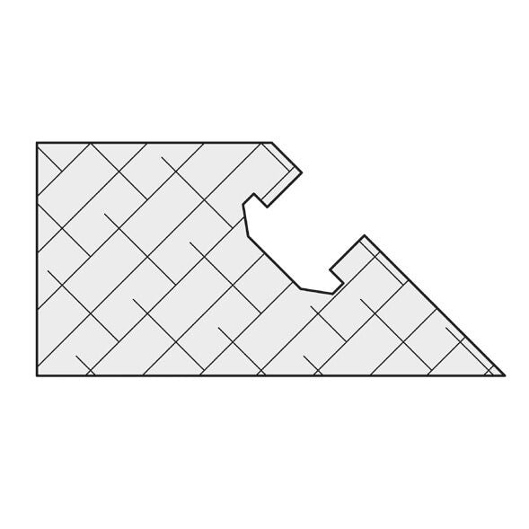 Pendelfrezen t.b.v. Clamex® systeem, MEC, Z=2, VHW