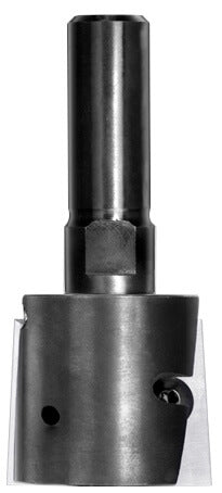 UNITEC houder met sponningkeermessen zonder lager Ø 32 x 26,0 mm, S=12 mm, HW