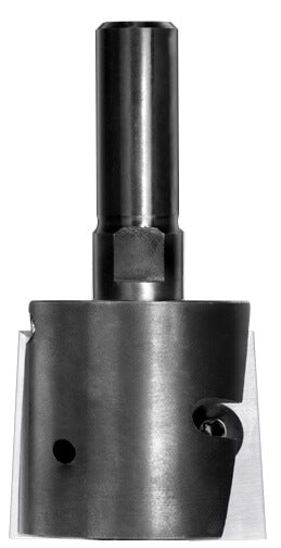 UNITEC houder met sponningkeermessen zonder lager Ø 36 x 30,0 mm, S=10 mm, HW