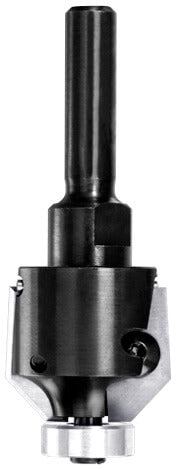 UNITEC houder met fasekeermessen 45° met lager, L3=5 mm, S=6 mm, HW