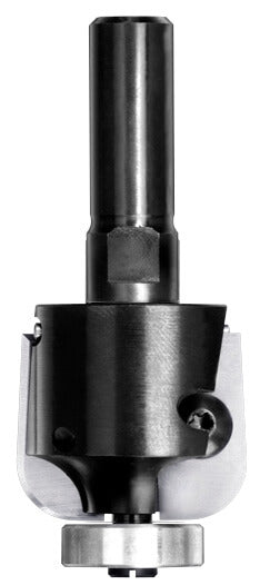 UNITEC houder met halfholkeermessen R=6,0 mm met lager, D=32 mm, S=12 mm, HW