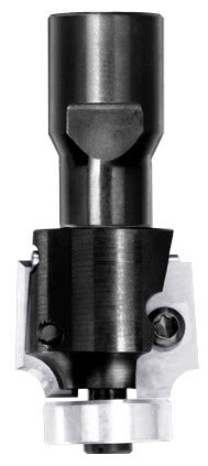 UNITEC houder met afrondkeermessen R=5,0 mm met lager, D=26 mm, Binnendraad M10, HW