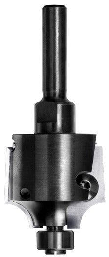 UNITEC houder met kwartrondkeermessen R=8,0 mm met lager, D=32 mm, S=6 mm, HW