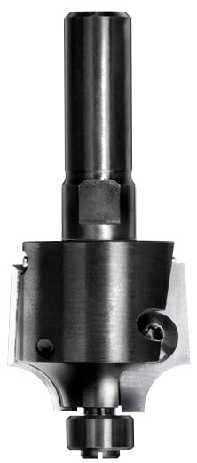 UNITEC houder met kwartrondkeermessen R=8,0 mm met lager, D=32 mm, S=12 mm, HW