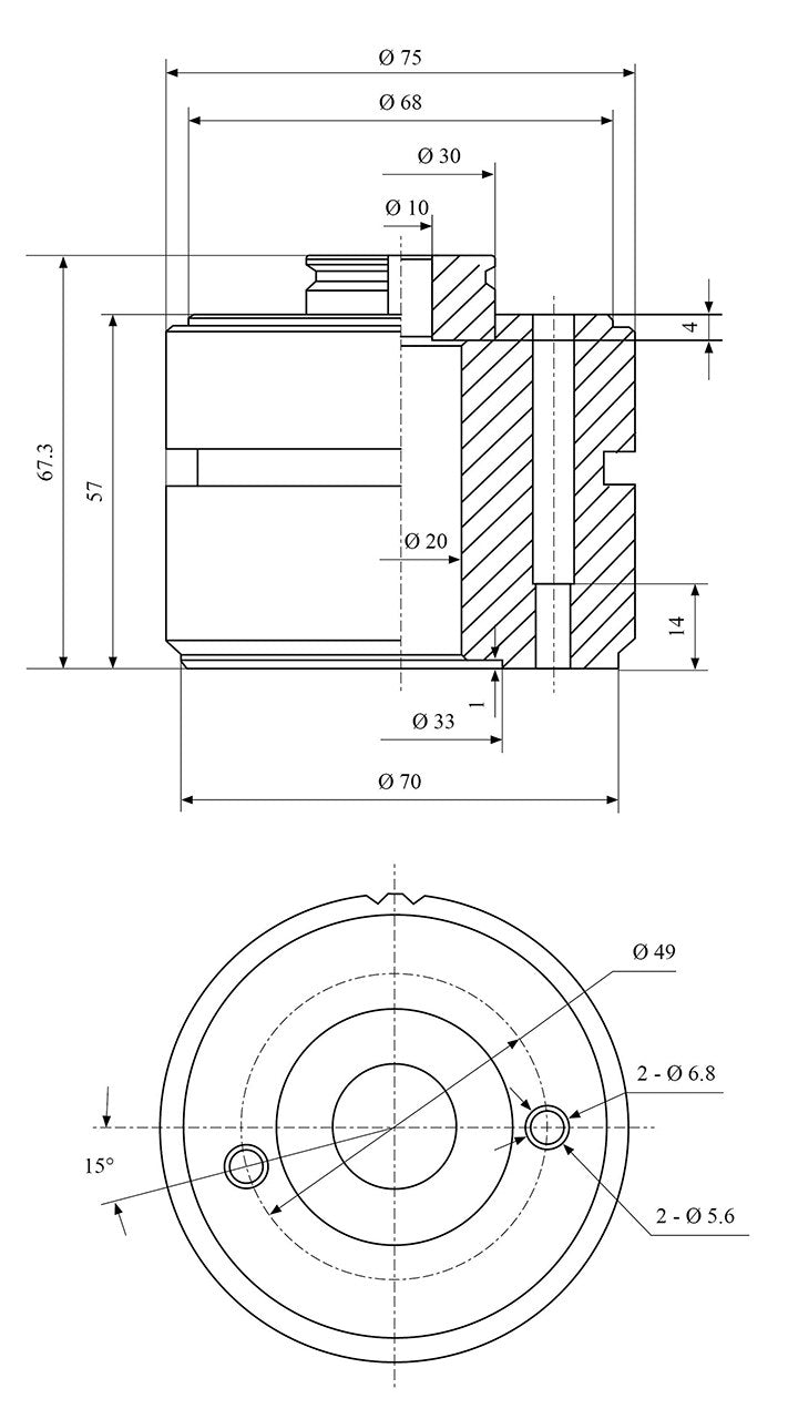 Bernardo Snelwisselbeitelhouderset MULTIFIX, Type E