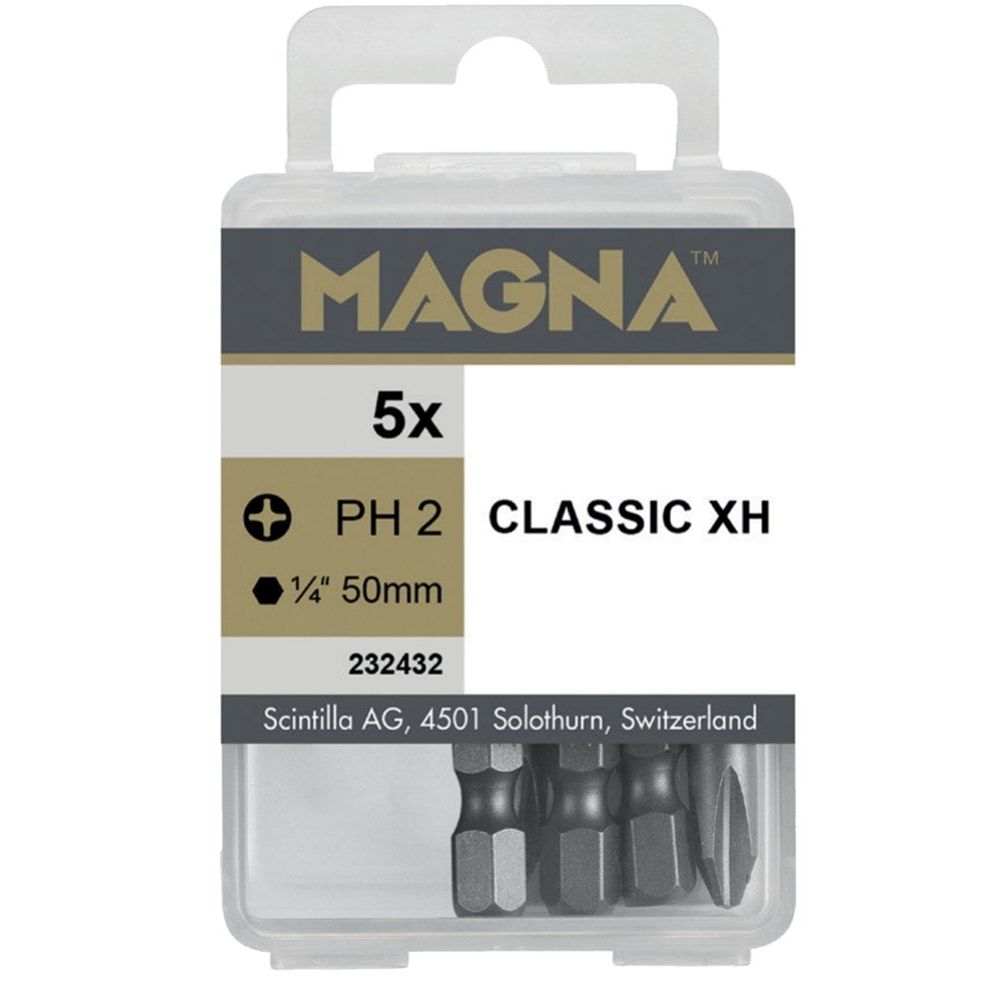 1/4" krachtbit PH2 L=50mm Set/5st.-0