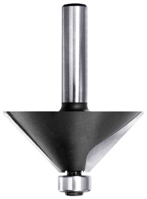 Fasefrees 45° met lager, L2=18 mm, TL=60 mm, S=8 mm, HW