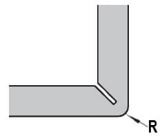 Alucobond V-Groeffrees 90°, D=15,9 mm, S=8 mm, HW, Z=2