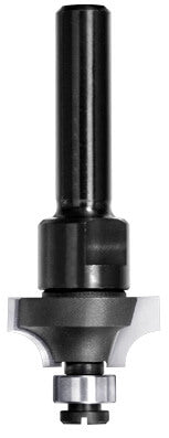 Kwartrondprofielfrees R=5,0 mm met lager, D=22 mm, S=8 mm, HW