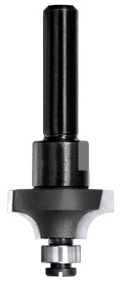 Kwartrondprofielfrees R=6,35 mm met lager, D=24,6 mm, S=6 mm, HW