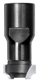 Kwartrondprofielfrees R=3,0 mm zonder lager, D=18 mm, Binnendraad M12, HW