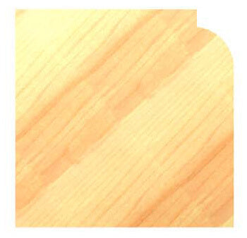 Afrondprofielfrees R=9,5 mm met lager, D=33 mm, S=10 mm, HW
