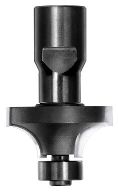 Afrondprofielfrees R=9,5 mm met lager, D=33 mm, Binnendraad M12, HW