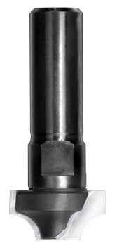 Kwartrondprofielfrees R=6,0 mm onderkant ingelegd HW, D=22 mm, S=10 mm, HW