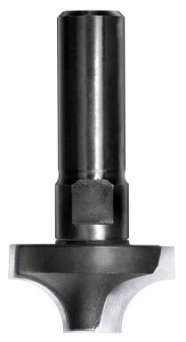 Kwartrondprofielfrees R=9,5 mm onderkant ingelegd HW, D=30 mm, S=10 mm, HW
