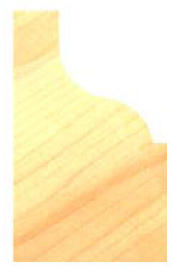 S-profielfrees R=7,2 mm met lager 9 mm, L2=19 mm, Binnendraad M12, HW