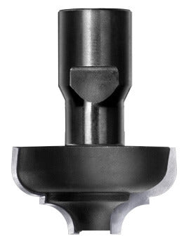 Multiprofielfrees R=6,3 mm zonder lager, L2=19 mm, Binnendraad M12, HW