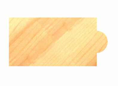 Halfrondprofielfrees R=5,0 mm met lager, D=24 mm, Binnendraad M12, HW