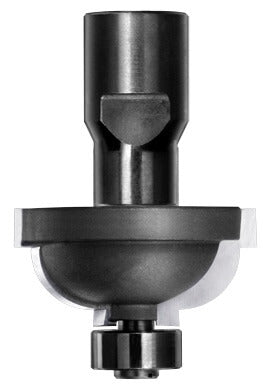Hollijstprofielfrees R=9,5 mm met lager, D=38 mm, Binnendraad M10, HW