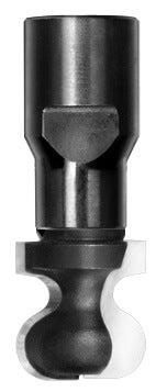 Handgreepprofielfrees R=2.5/5.0, L3=14.5 mm, Binnendraad M10, HW