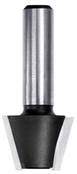 Fasefrees 15° zonder lager, L2=25 mm, TL=70 mm, S=12 mm, HW