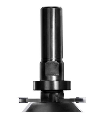 Afdichtingsfreesset met geleidelager, S=12 mm, HW
