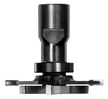 Afdichtingsfreesset met geleidelager, D=50 mm, Binnendraad M12, HW