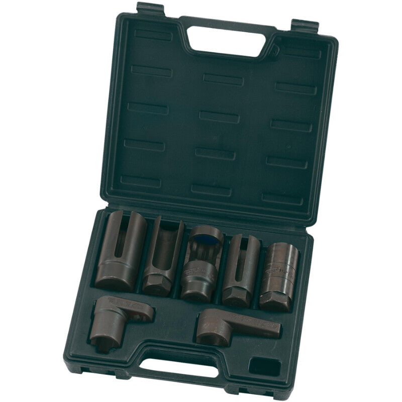 3/8"+1/2" Doppenset lambda sonde/zuurstof sensor, 7dlg