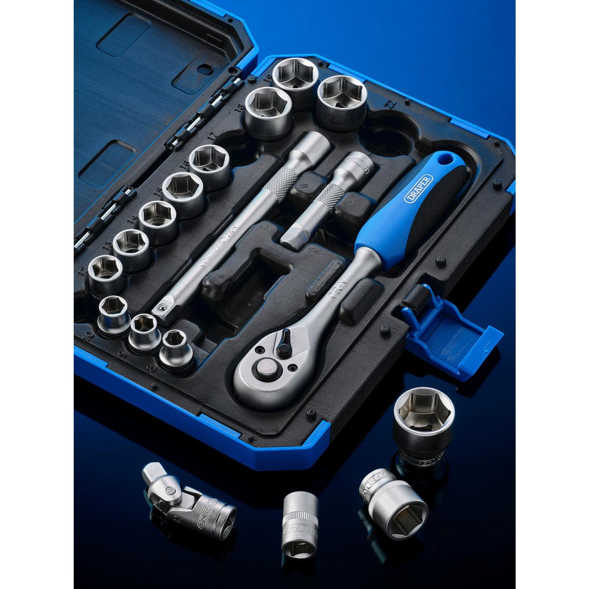 3/8" Doppenset, 18dlg