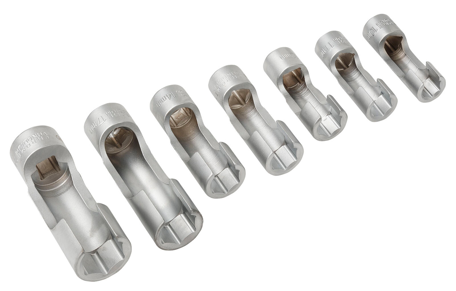 Draper D31806 3/8 inch doppenset met sleuf 7-delig in foam - afbeelding 6