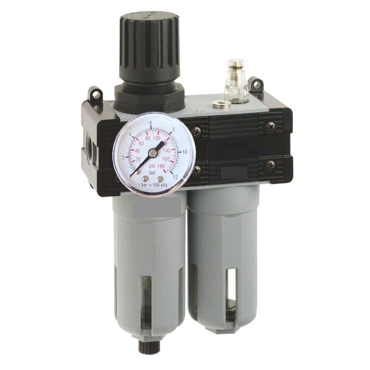 3/8" Luchtverzorgingsunit (incl manometer)-0