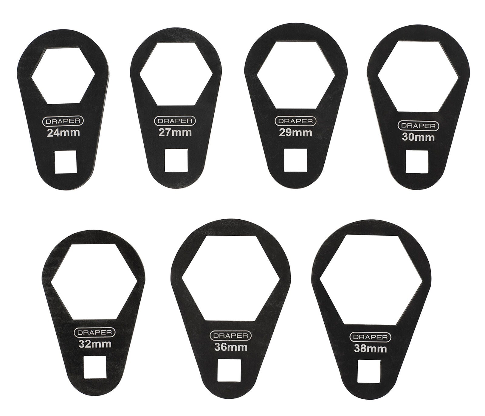 3/8" Oliefiltersleutelset in foam, 7-delig