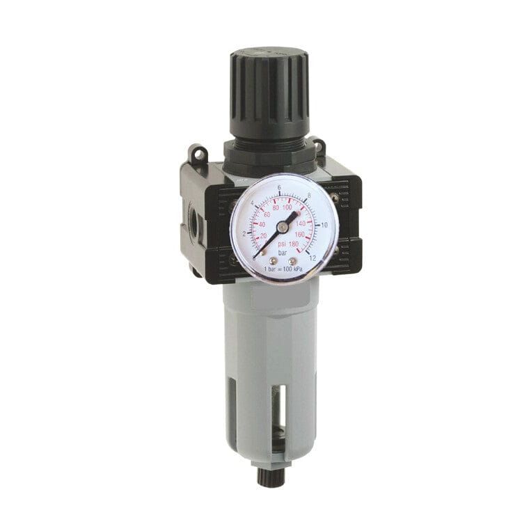 3/8" Waterafsch., drukregelaar, manometer-0