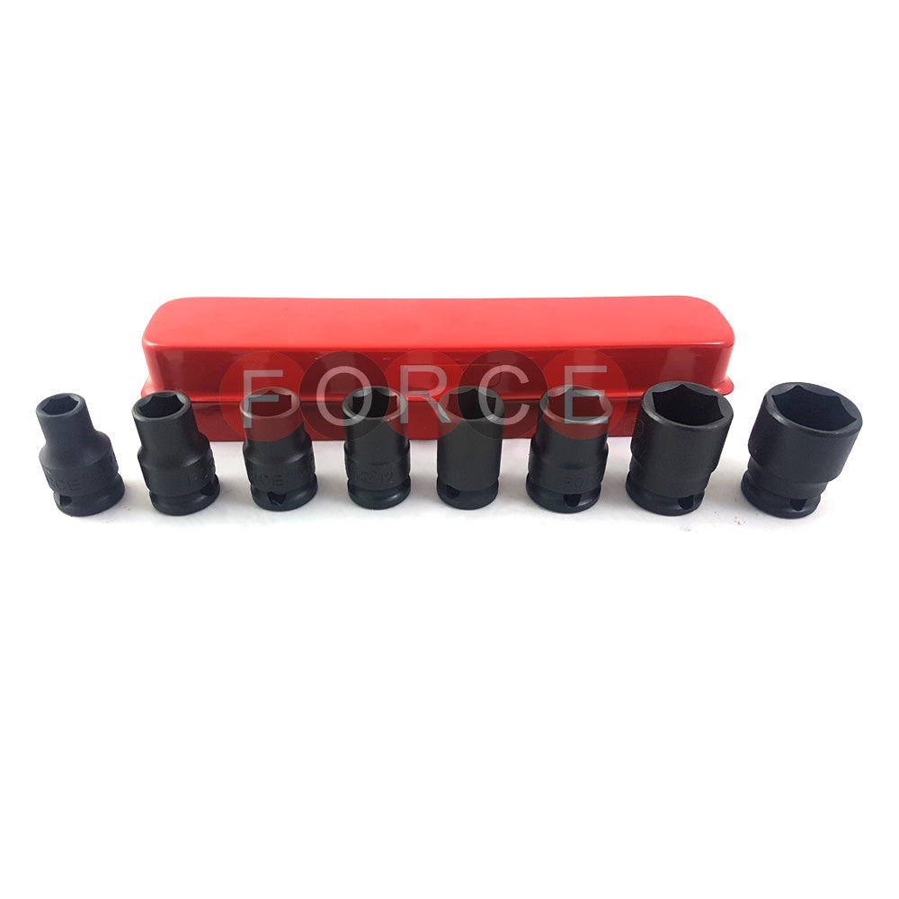 3/8" Krachtdoppenset 8 delig