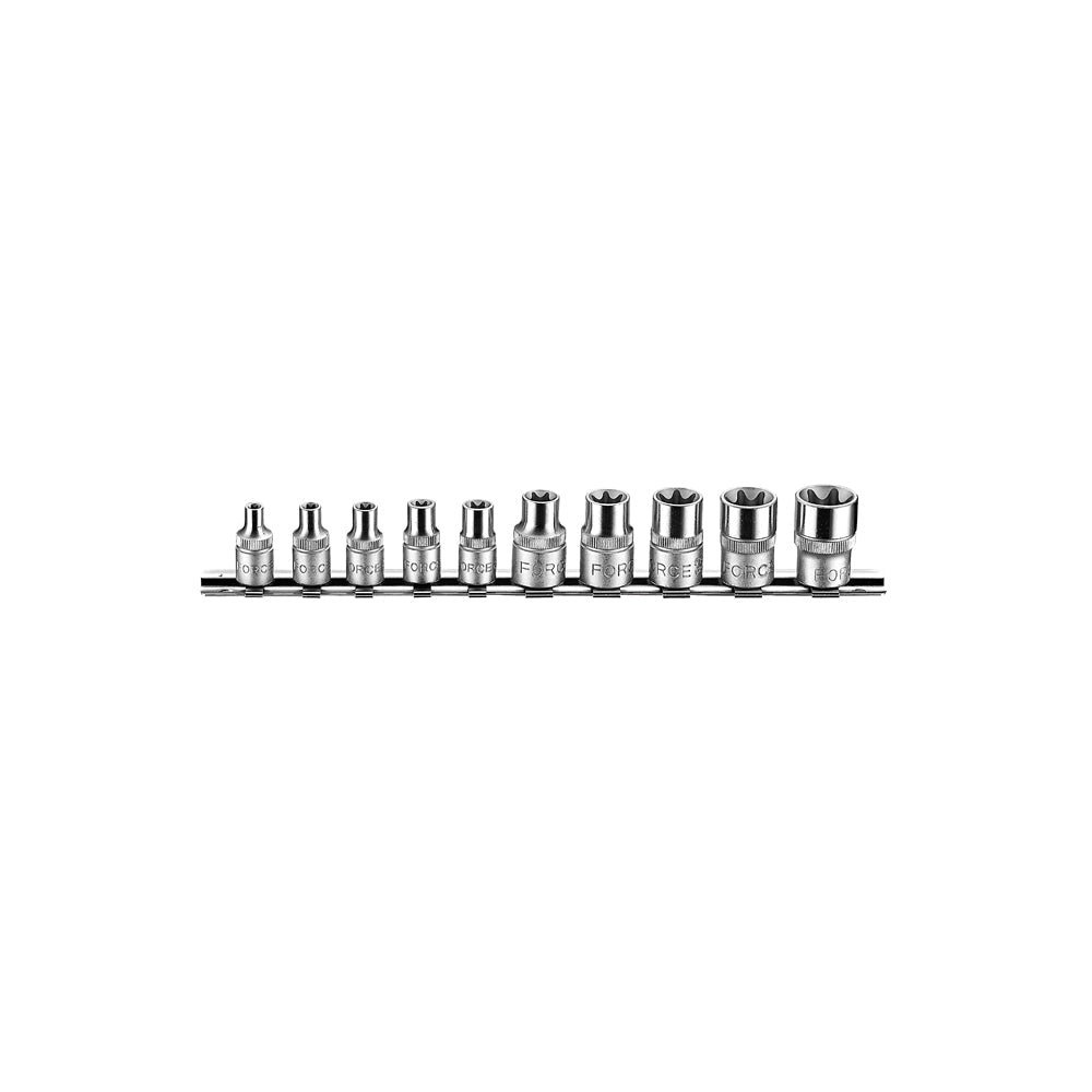 Force 3092 1/4 Doppenset Torx 9 delig