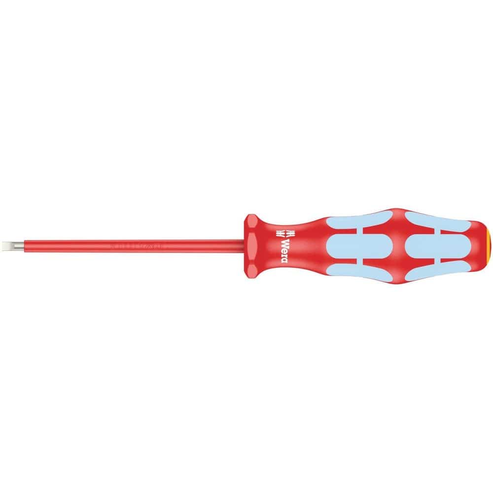 3160 I VDE ZAAGSNEDE-SCHROEVENDRAAIER, RVS, 0.5 X 3.0 X 80 MM-0