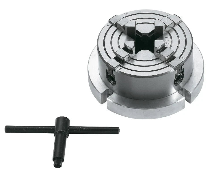 Bernardo Klauwplaatflens O80 mm met opspanschijf O100 mm