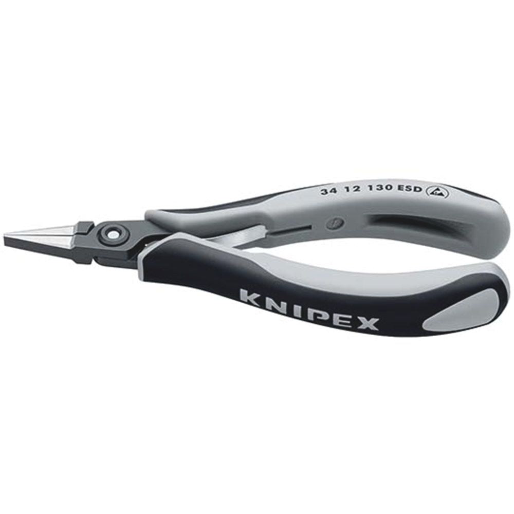 KNIPEX 34 12 130 ESD Precisie elektronicagrijptang ESD met meer-componentengrepen gebruineerd 135 mm-1