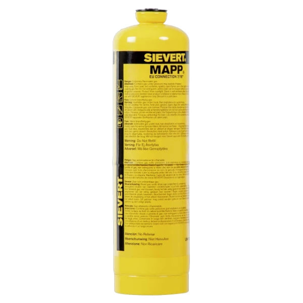 Sievert Gaspatroon Mapp Propyleen 640 ml EU (7/16")