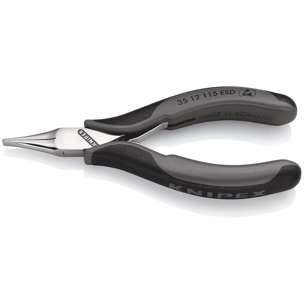 KNIPEX 35 12 115 ESD Elektronica-grijptang ESD met meer-componentengrepen 115 mm-0