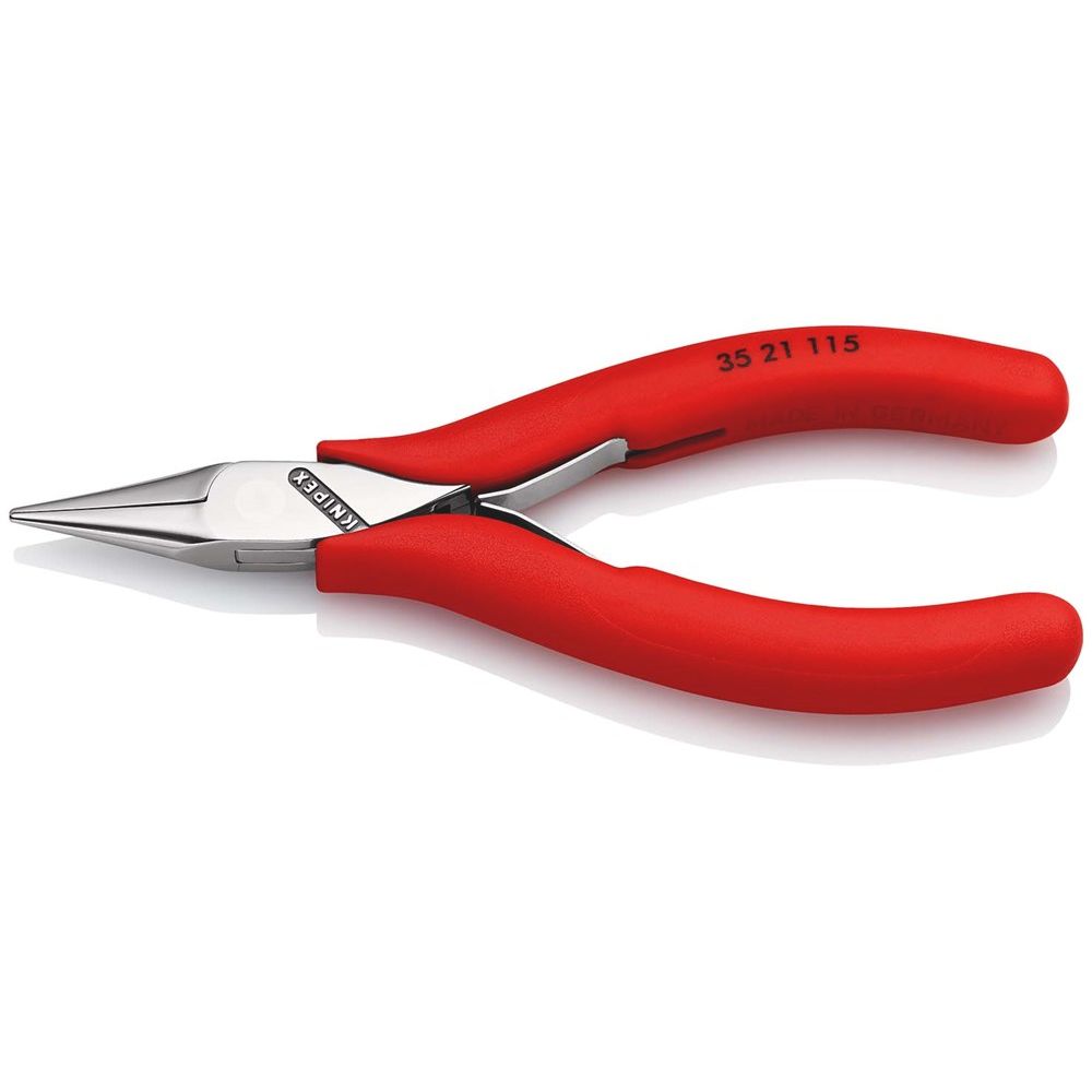 KNIPEX 35 21 115 Elektronica-grijptang met anti-slip kunststof bekleed 115 mm-1