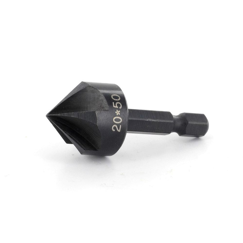 Verzinkboor WS 20x50mm Met 1/4" zeskant bitaansluiting-0