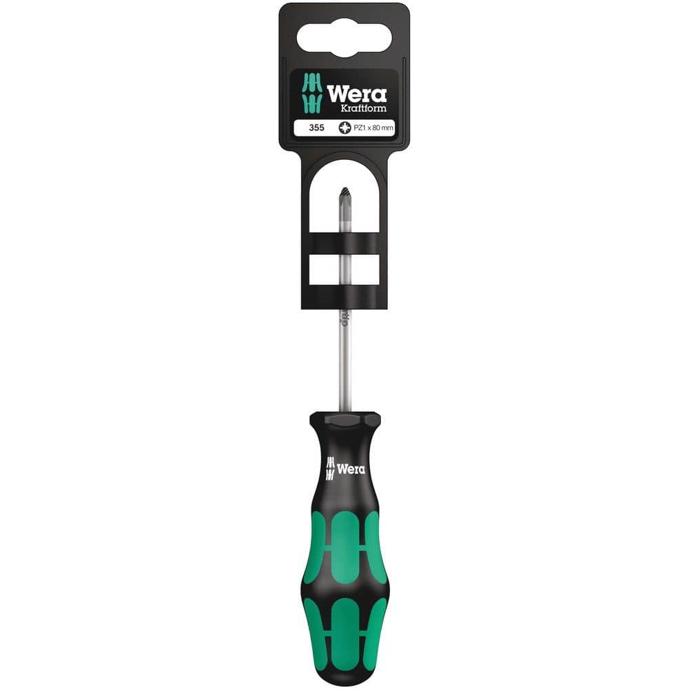 355 PZ SB POZIDRIV SCHROEVENDRAAIER , PZ 1 X 80 MM-0
